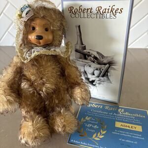 Robert Raikes Ashley Limited Edition Bear #327/750 Box & COA